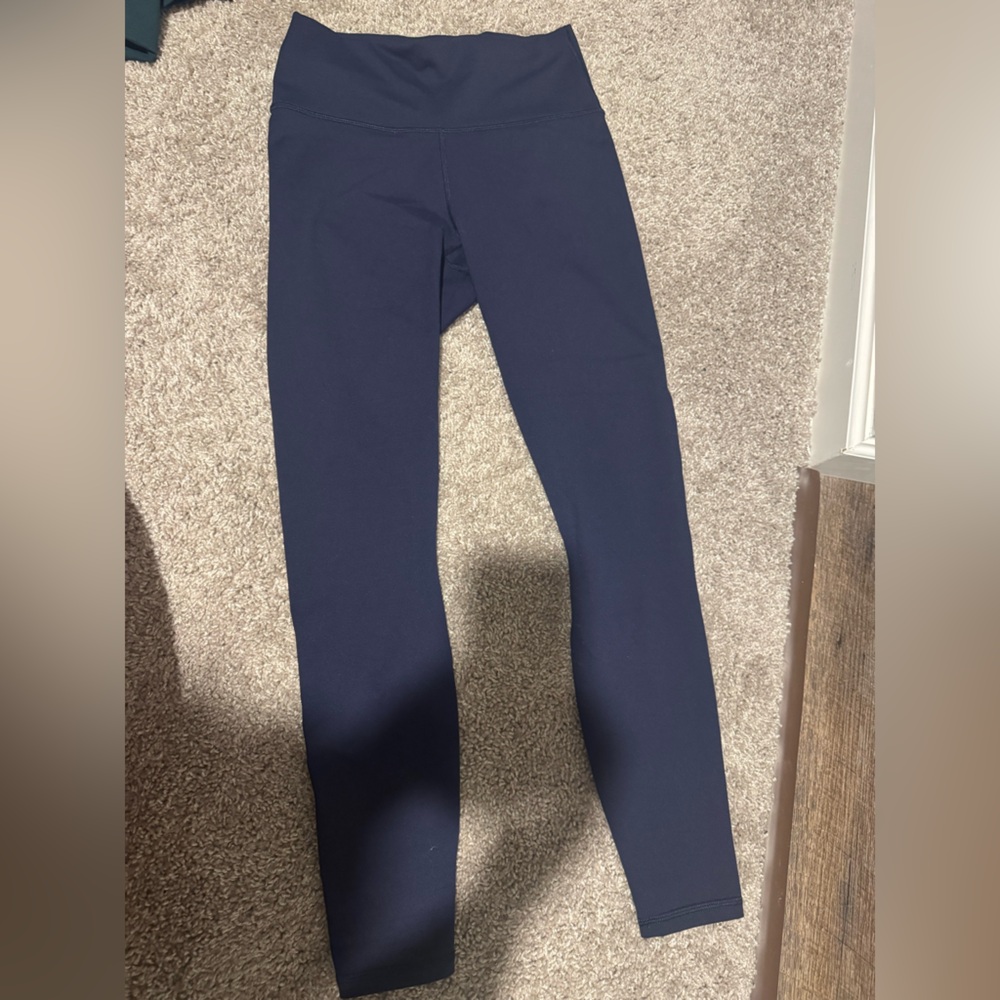 Fabletics Deep Navy Powerhold High-Rise Leggings